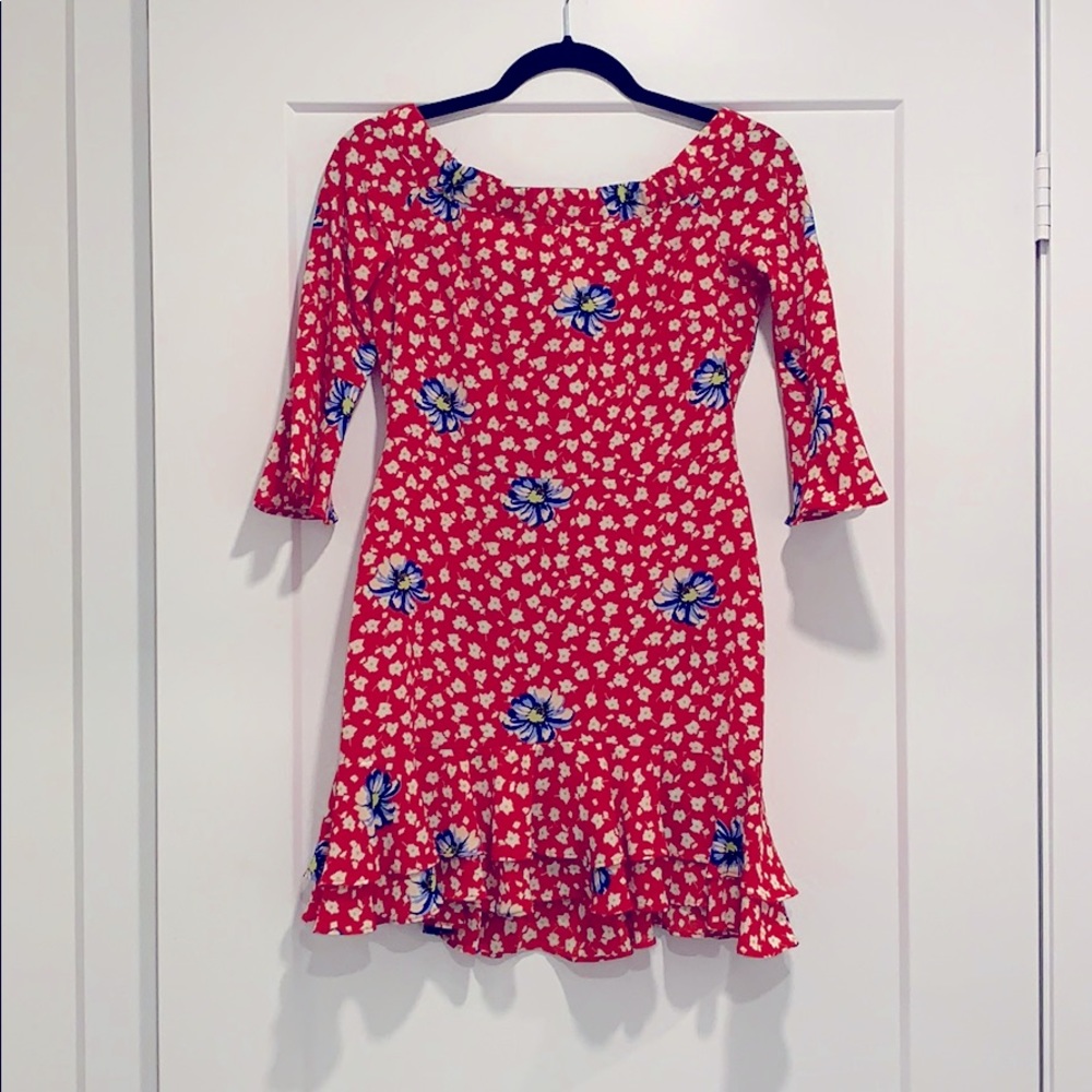 Off the shoulder dress